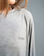 Unisex Long Sleeve Lightweight Hoodie - Heather Grey